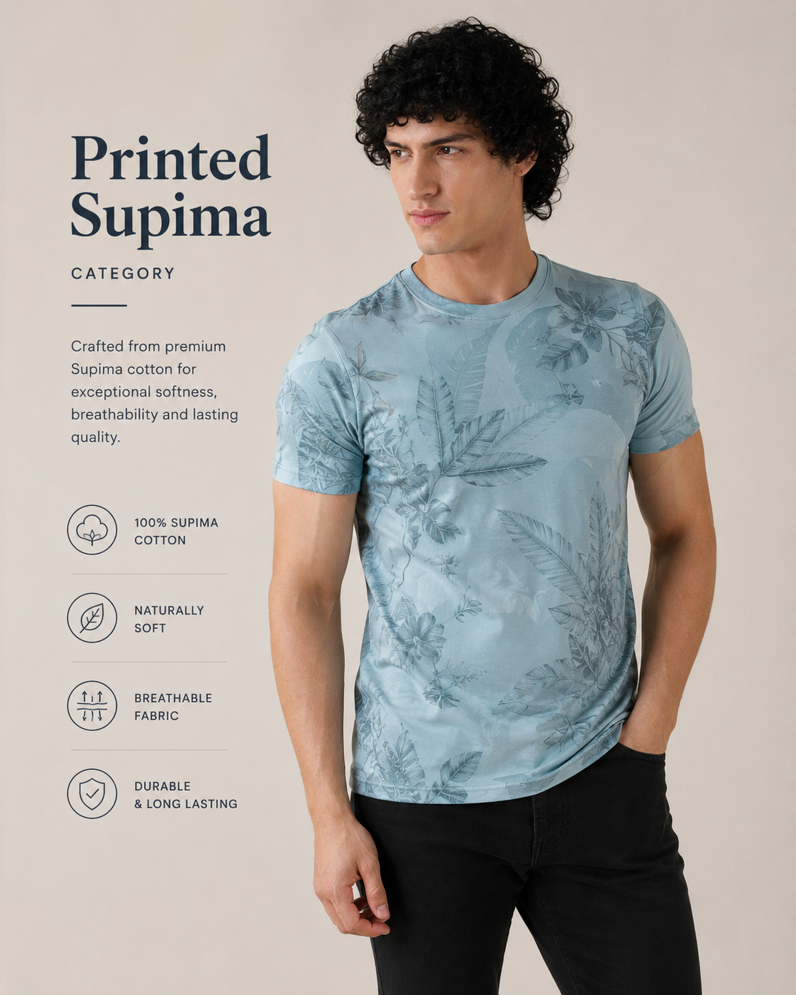 Printed Supima Tees