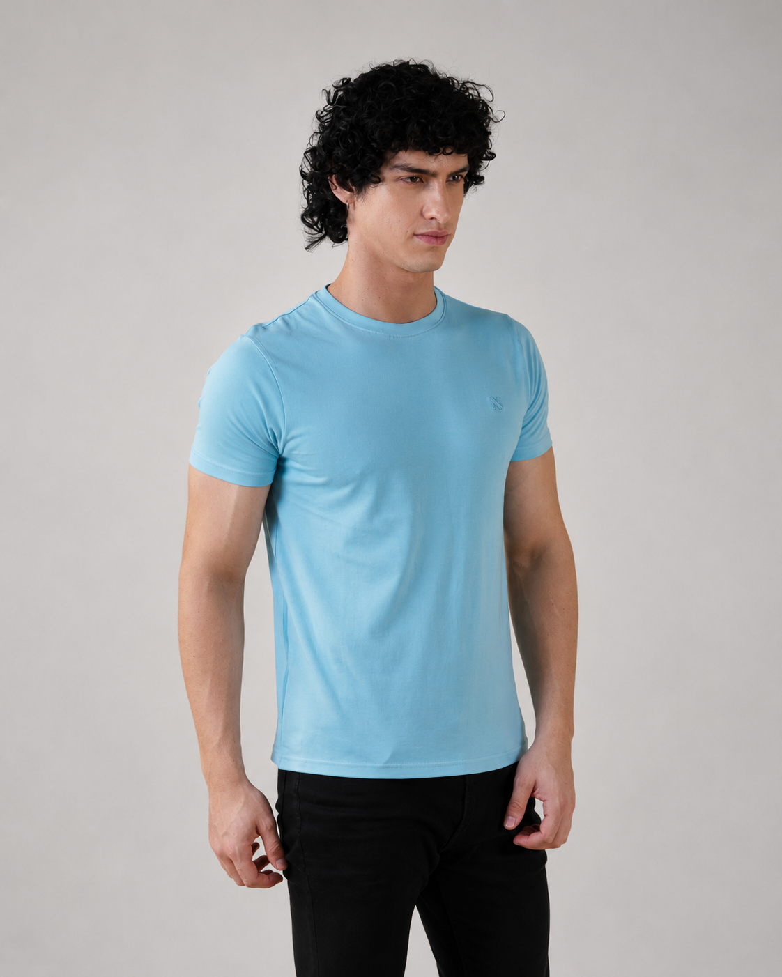 Plain Skyblue T-shirt