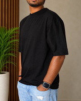 Classic Jet Black Solid Tee