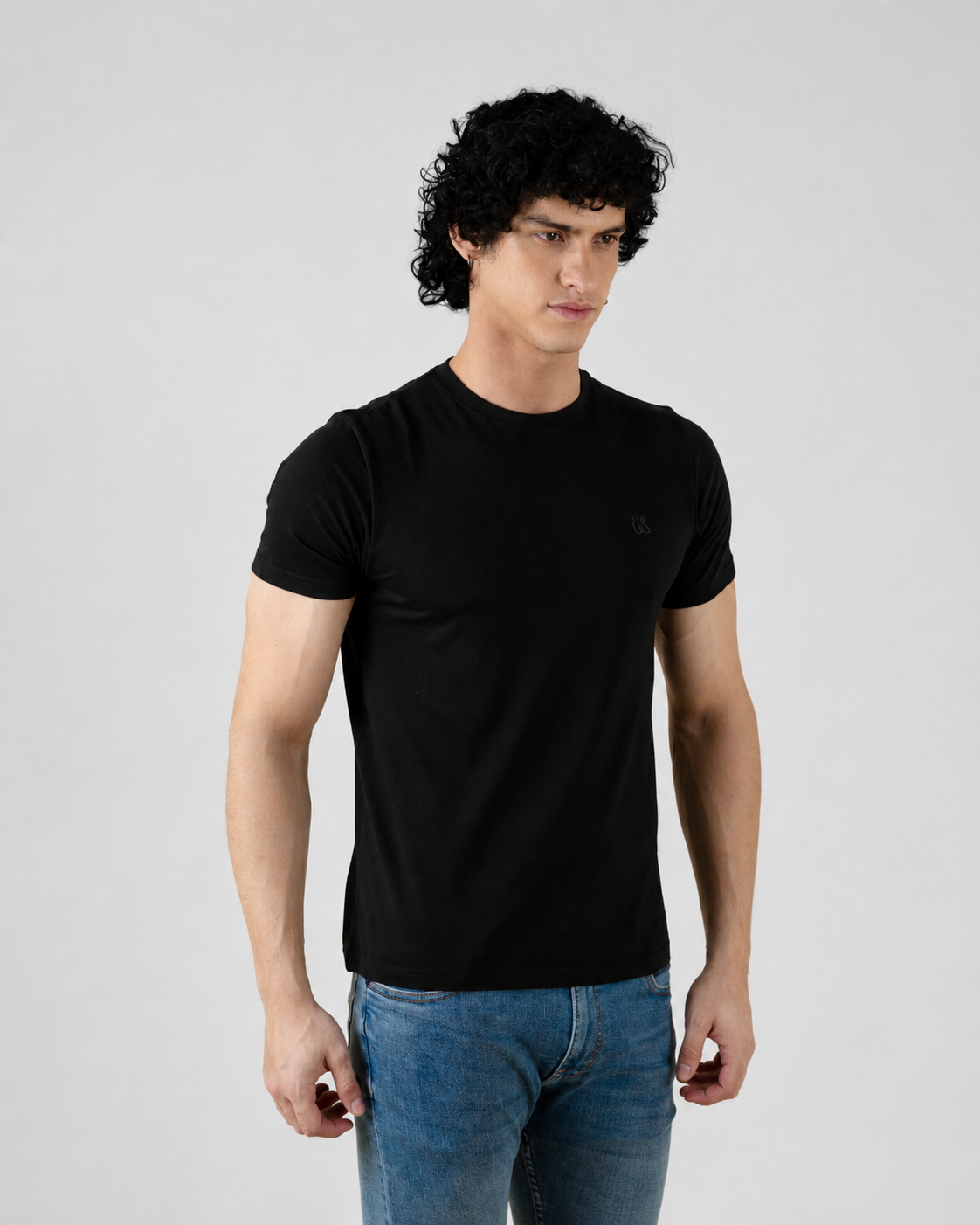Wolf Printed Supima Tee