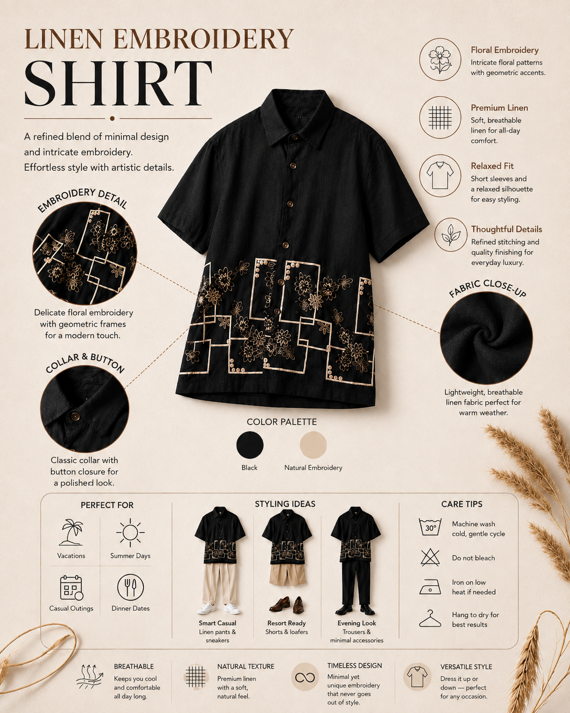 Embroidered Shirt