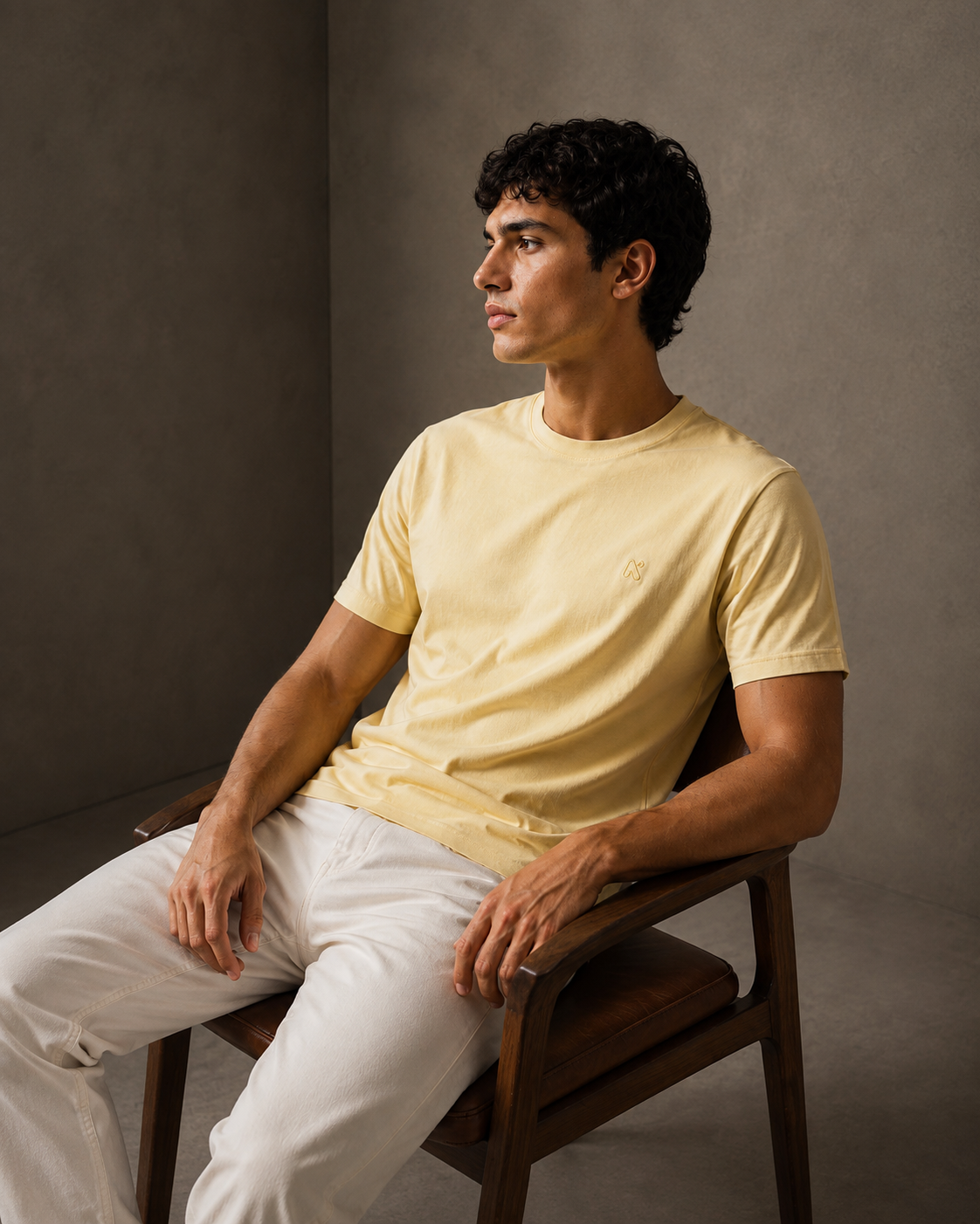 Plain Off White T-shirt