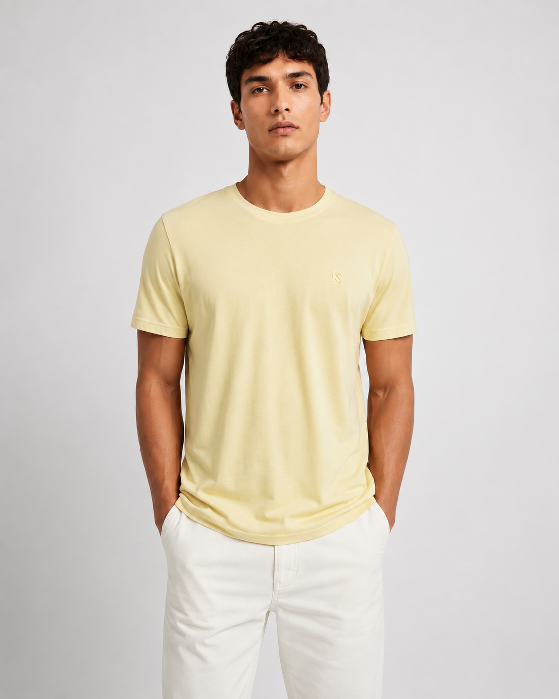 Plain Off White T-shirt