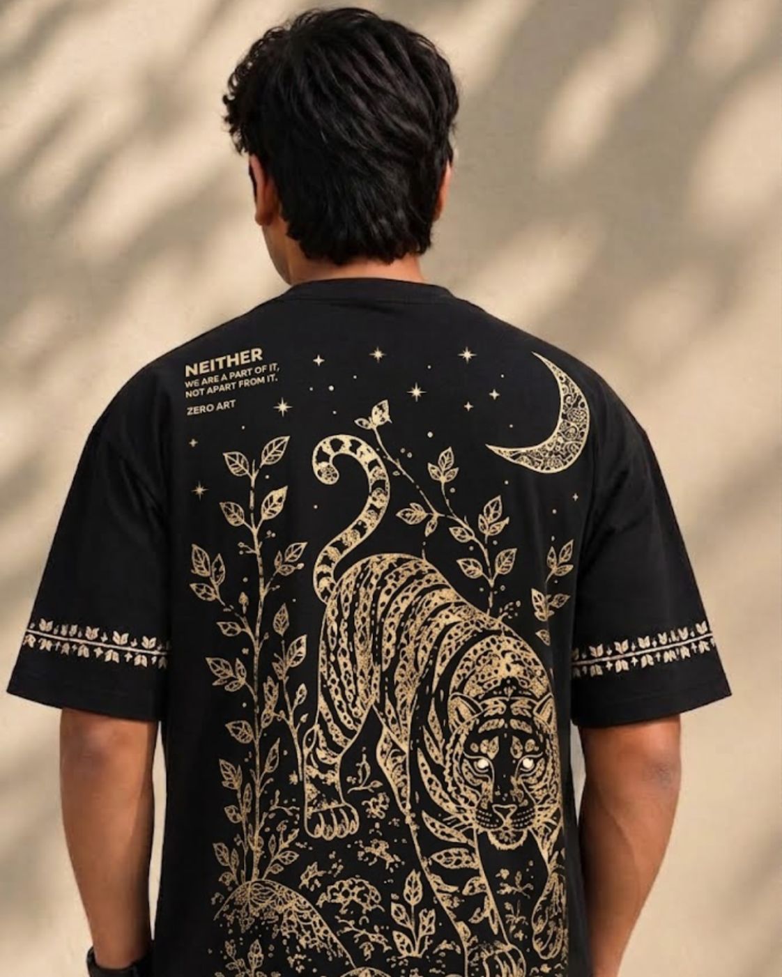 "The Gond Tiger" Celestial Tee