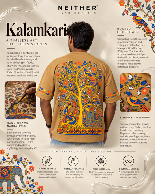 "Tree of Life" Kalamkari Tee