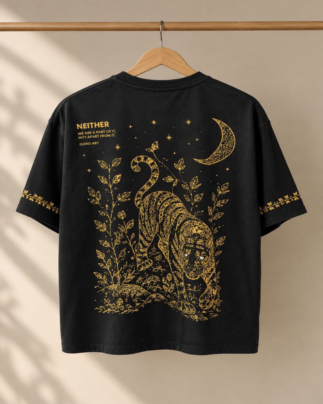 "The Gond Tiger" Celestial Tee